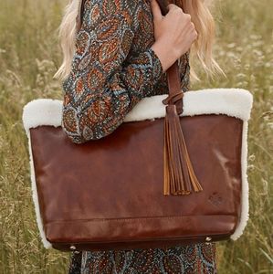 Patricia Nash Bixley Sherpa Tote